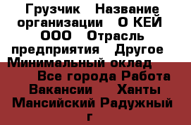 Грузчик › Название организации ­ О’КЕЙ, ООО › Отрасль предприятия ­ Другое › Минимальный оклад ­ 25 533 - Все города Работа » Вакансии   . Ханты-Мансийский,Радужный г.